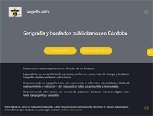 Tablet Screenshot of bordadoscordoba.com